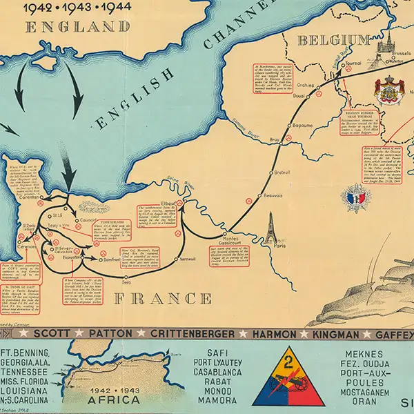 CartoCuriosity -  World War II Route Maps