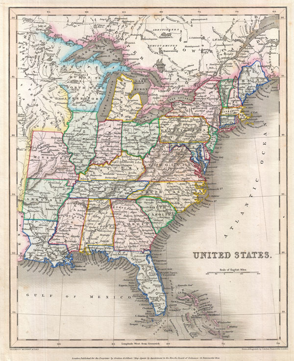 blank map of united states and mexico. Printable unlabeled map of