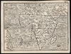 1688 Rosaccio / Moretti Woodcut Map of Africa