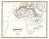 1855 Spruner Map of Africa up to the Arab conquests in the 7th century