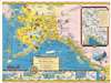 1934 Edward Camy Pictorial Map of Alaska