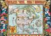 1940 Chocolates Orthi Pictorial Map of North America