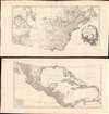 1746 D'Anville Wall Map of North America
