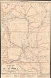 1932 Comissão de Cartografia Map of Huila Province, southern Angola