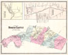 1867 Warner and Beers Map of North Castle and Armonk, Westchester, New York