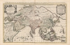 1696 Jaillot-Mortier Map of Asia