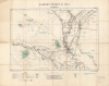 1915 Ordnance Survey / War Office Map of Baghdad Region, World War I