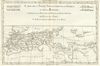 1780 Bonne Map of North Africa and the Western Mediterranean: Barbary Coast