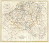 1799 Clement Cruttwell Map of Belgium or the Netherlands