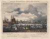 1828 Milbert View of Boston, Massachusetts