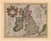 1623 Mercator / Hondius Map of the British Isles