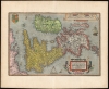 1570 / 1612 Ortelius Map of England, Scotland and Ireland