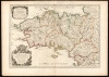 1706 Jaillot Map of Brittany, France