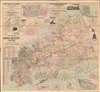 1886 Beers Wall Map of Brooklyn, Queens, and Nassau County, Long Island