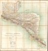 1908 British War Office Map of Central America