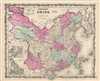 1862 Johnson Map of China