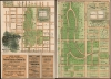 1895 Promotional Map of Compton Heights, St. Louis, Missouri