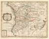 1780 Bellin Map of West Central Africa (Congo)