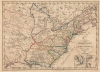1818 Franz Pluth Map of the Eastern United States