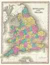 1828 Finley Map of England