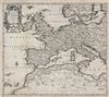 1710 Van der Aa Map of Europe and North Africa
