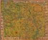 1931 Frank Dorn Pictorial Map of Fort Sill, Oklahoma