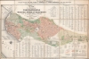 1861 Stolpe Folding Map of Beyoğlu, Istanbul, Turkey (1st Map of Beyoğlu)
