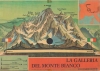1961 Fratelli Fabbri Pictorial View of the Mont Blanc Tunnel, France and Italy