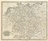 1828 Malte-Brun Map of Germany