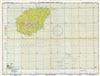 1958 U.S. Air Force Aeronautical Chart or Map of Hainan Island, China