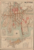 1922 Mori Map of Hiroshima, Japan