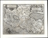 1584 Ortelius Map of the Holy Land / Israel / Palestine