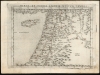 1561 / 1574 Ruscelli Holy Land / Israel / Palestine