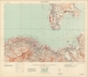1945 U.S. 64th Engineer Topo Map of Victoria, Hong Kong and Kowloon