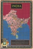 1947 Alf Cooke Map of India, Economic Production