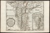 1683 Nicolas Sanson Map the Indian Peninsula and Malabar