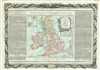 1786 Desnos Map of the British Isles (England, Scotland, Ireland)