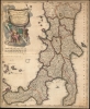 1704 Gerard Valk Map of Southern Italy (Kingdom of Naples)