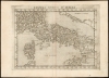 1561 Ruscelli / Gastaldi map of Italy and Corsica