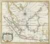 1750 Bellin Map of the East Indies (Sumatra, Malay, Java, Borneo)