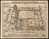 1581 / 1597 Bunting City Plan of Jerusalem