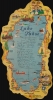 1955 Clements Die Cut Postcard of Lake Tahoe