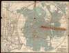 1915 Bain map of Los Angeles and Vicinity