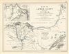 1852 Blackwood Map of Egypt and the Nile Delta