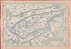 1939 Pakay Pictorial Map of Manhattan, New York City