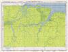 1956 U.S. Air Force Aeronautical Chart or Map of the Marajo Island, Brazil