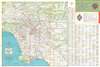 1970 Automobile Club of Southern California Map of Los Angeles and Vicinity