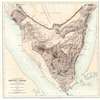 1868 Holland Map of the Sinai Peninsula