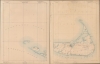 1887 U. S. Geological Survey Map of Nantucket, Massachusetts (2 Sheets)