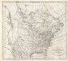 1806 Darton and Harvey Map of North America